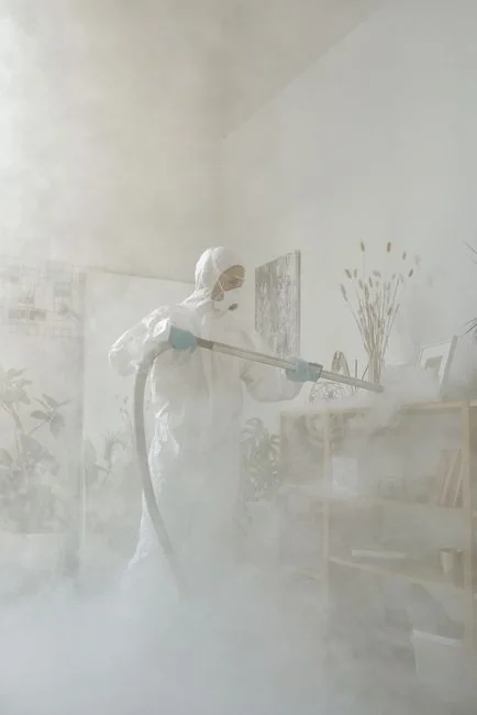 Young woman having fun cleaning house with vacuum cleaner dancing and singing